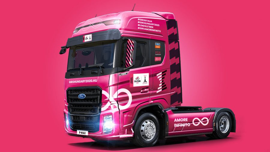 Brutális felvezető kamion a Giro d'Italia magyarországi szakaszain