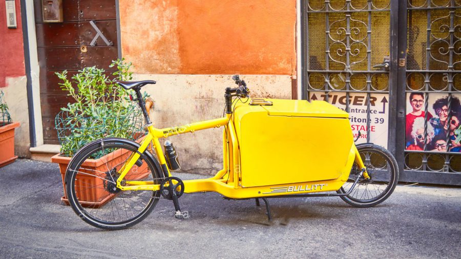 A házhozszállítás jövője az áruszállító kerékpár