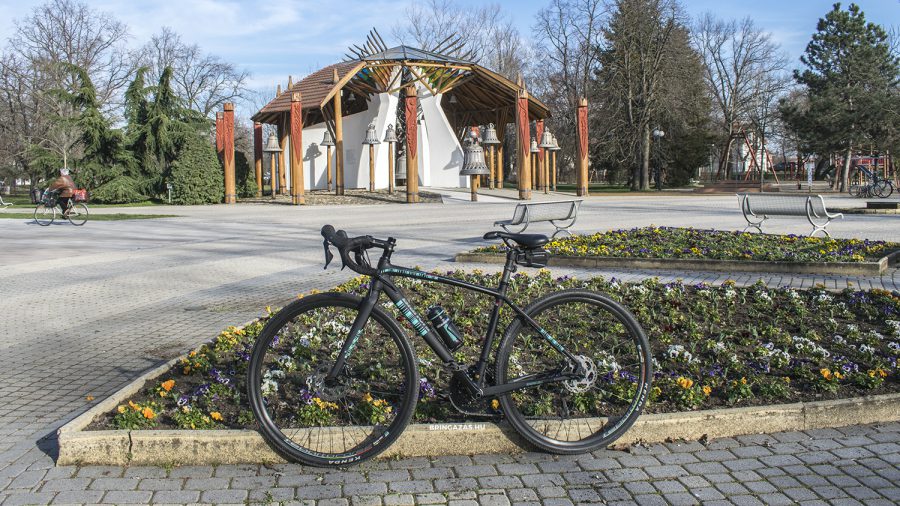 Hajdúszoboszlói kerékpártúra, a Tour de Hongrie egyik állomásán