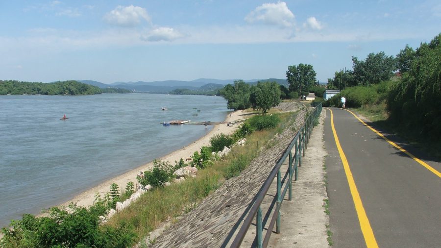 Megkezdődött az EuroVelo 6 Budapest - Dunakeszi kerékpárút építése