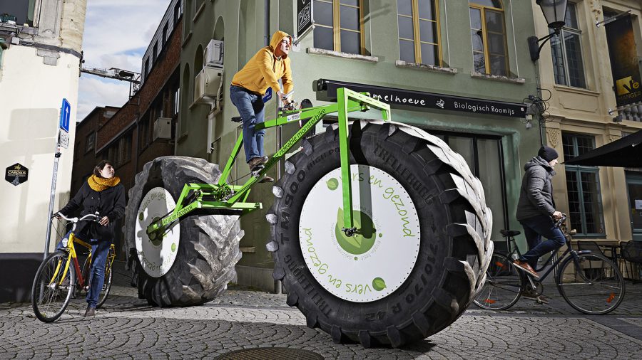Guinness rekord: 860 kg a világ legnehezebb kerékpárja