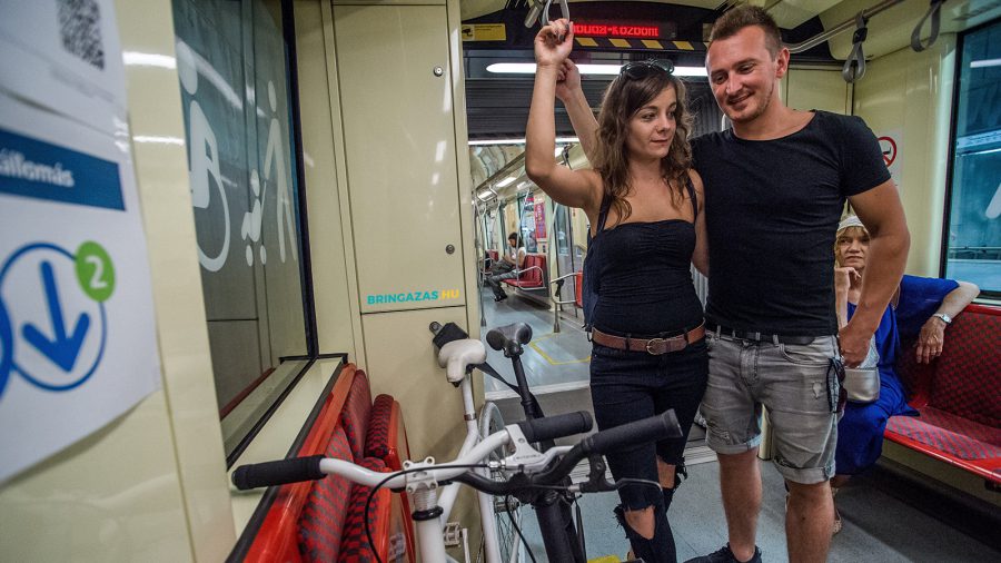 Hamarosan a budapesti 4-es metrón is szállíthatunk kerékpárokat