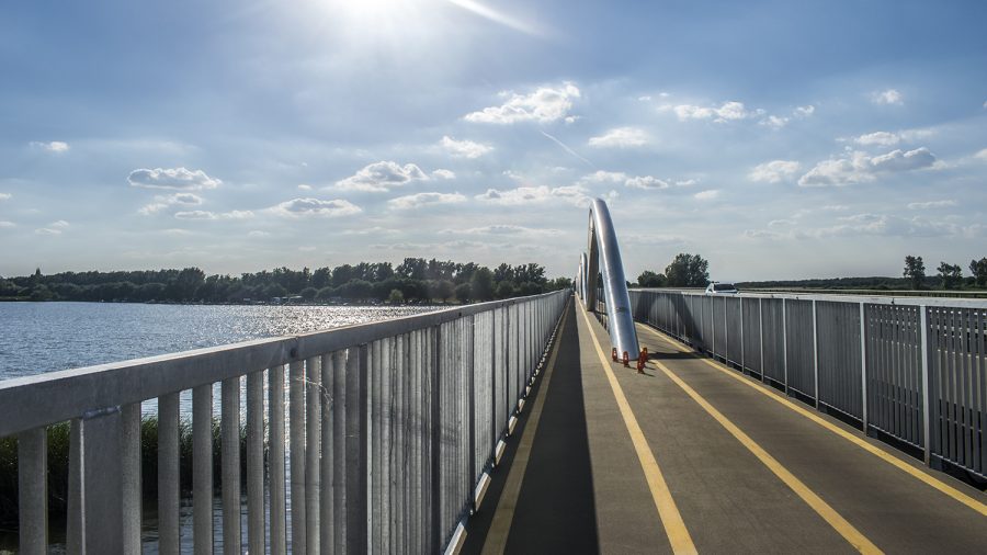 Rekord kerékpáros forgalmat regisztráltak a Tisza-tónál júliusban