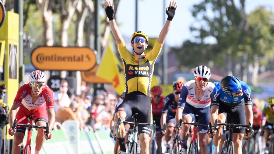 Wout van Aert nyerte a Tour de France hetedik szakaszát