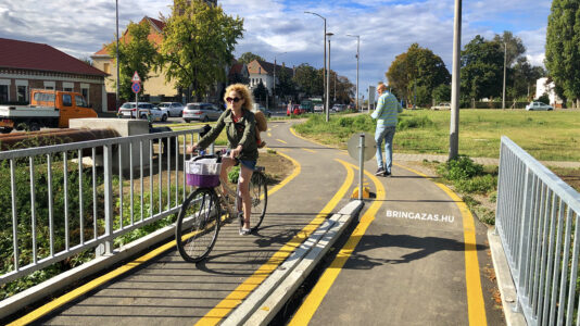 300 millióból forintból új kerékpárút épül Pécs nyugati városrészén