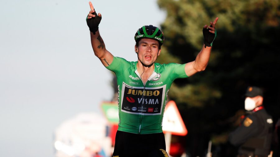 Primoz Roglic nyerte a 8.szakasz hegyi befutóját a Vuelta a Espanán