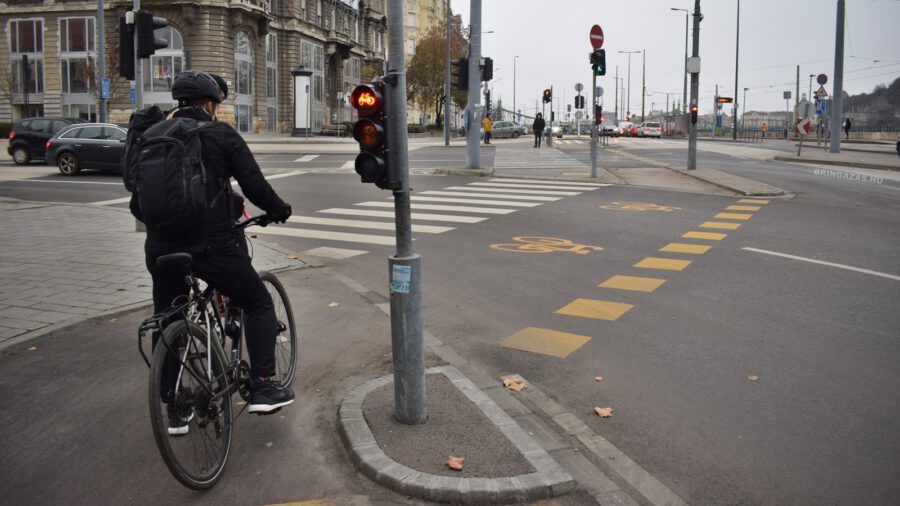 Budapesten 15%-kal nőtt a kerékpárral közlekedők száma