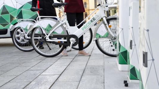 Tavaly több mint 5500 kölcsönzést regisztráltak a Pécsike közösségi kerékpárra