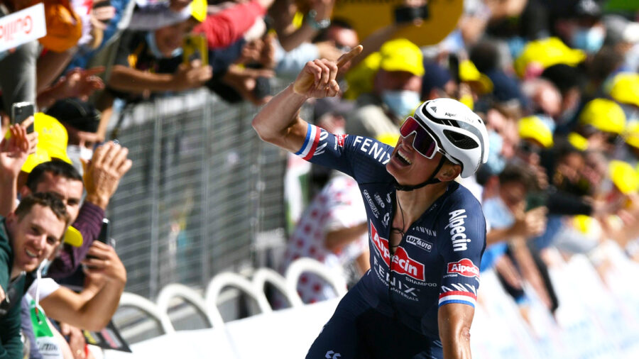 Mathieu van der Poel nyerte a Tour de France második szakaszát