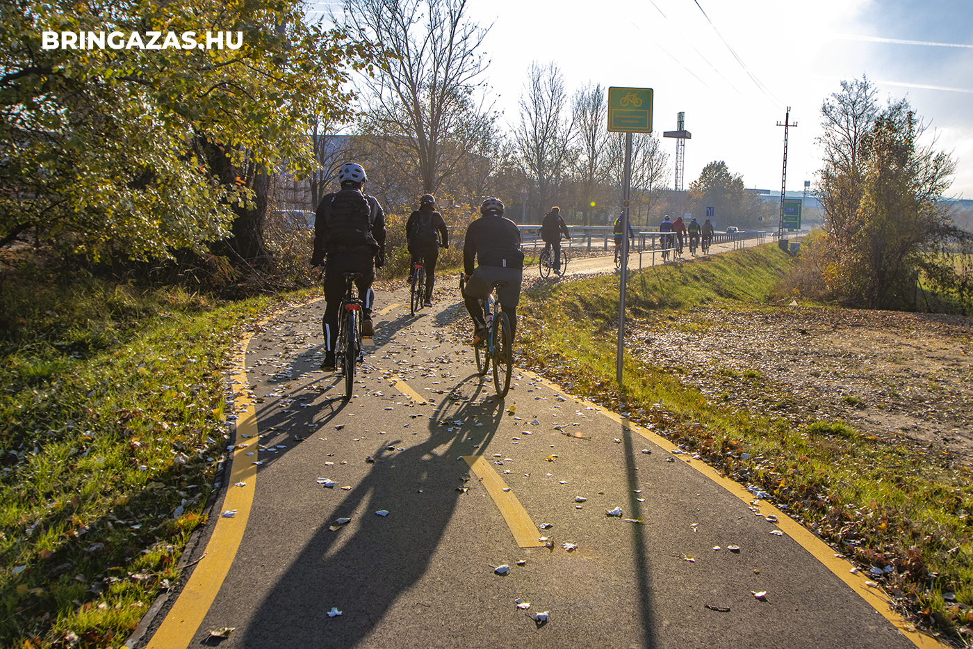 Leteszteltük a Budapest–Balaton (BuBa) kerékpárút Törökbálint és Etyek közötti részét