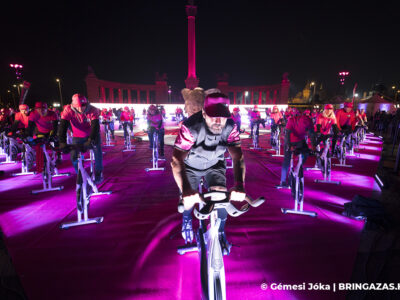 Rózsaszínbe borult a Hősök tere, 100 nap múlva Budapestről rajtol a Giro d ‘Italia