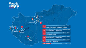 Tour de Hongrie 2023 útvonal