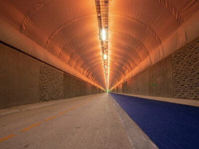 A világ leghosszabb kerékpáros alagútja.
