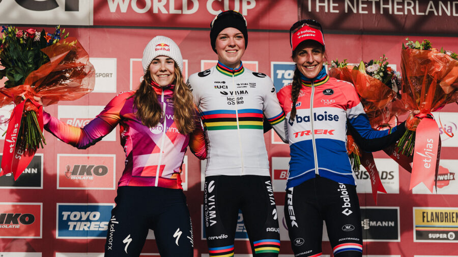Vas Blanka ezüstérmes a Hoogerheidében rendezett cyclocross világkupán
